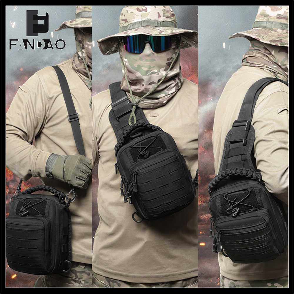 Edc Carry Bag For Pistol - Tactical Sling Bag Pouch Multi-Functional EDC
