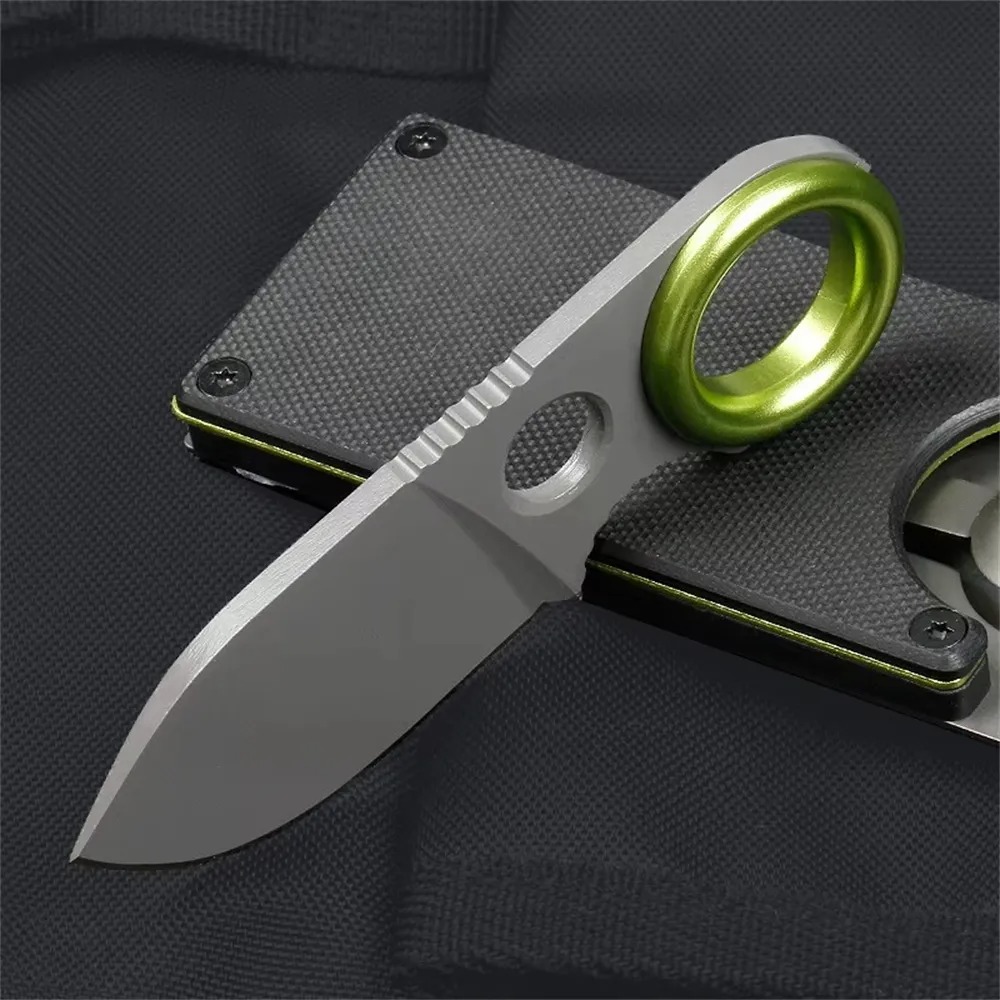 Mini Ring Fixed Blade Knife St – Edc Every Day Carry おもちゃ recenzja i cena
