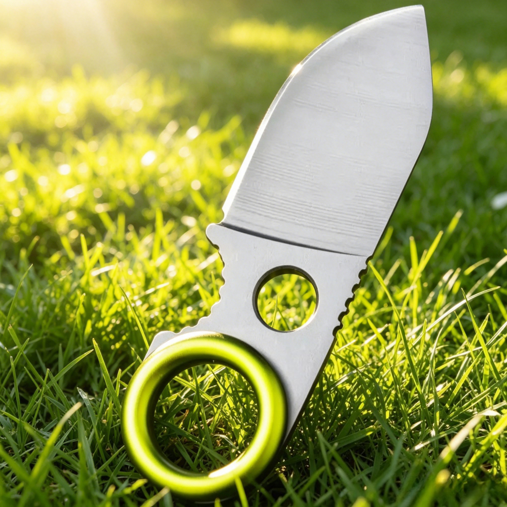 Mini Ring Fixed Blade Knife St – Edc Every Day Carry おもちゃ recenzja i cena