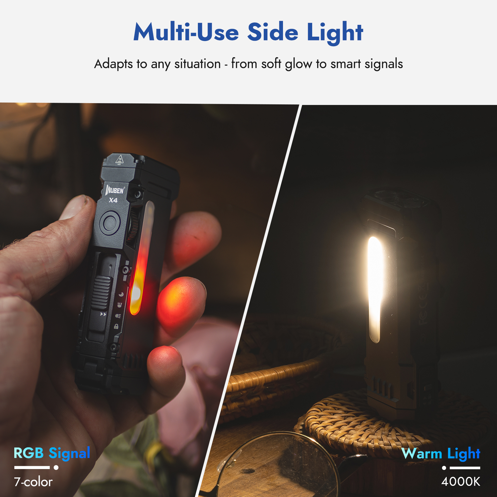 WUBEN X4 & G5 EDC Flashlight B – Edc Every Day Carry おもちゃ recenzja i cena