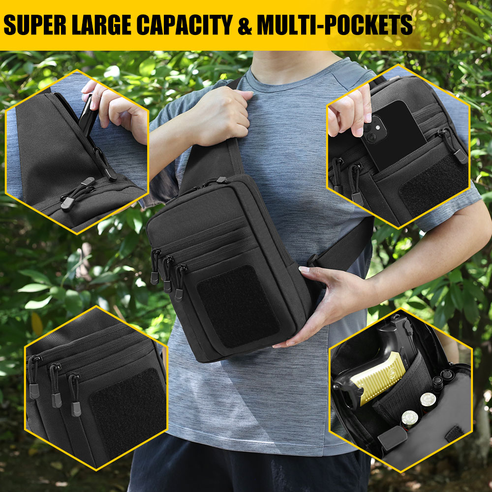 Tactical Pistol Gun Bag Concea – Edc Carry Bag For Pistol recenzja i cena