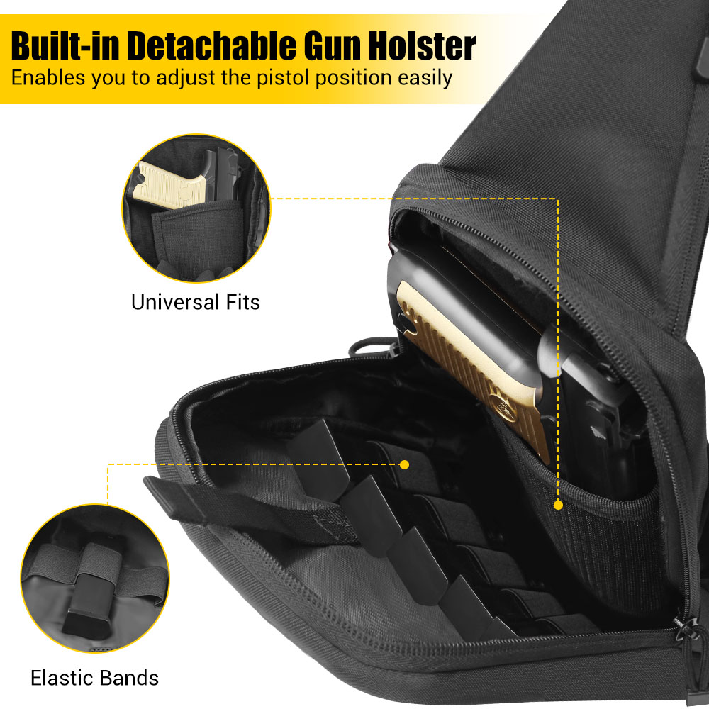 Tactical Pistol Gun Bag Concea – Edc Carry Bag For Pistol recenzja i cena