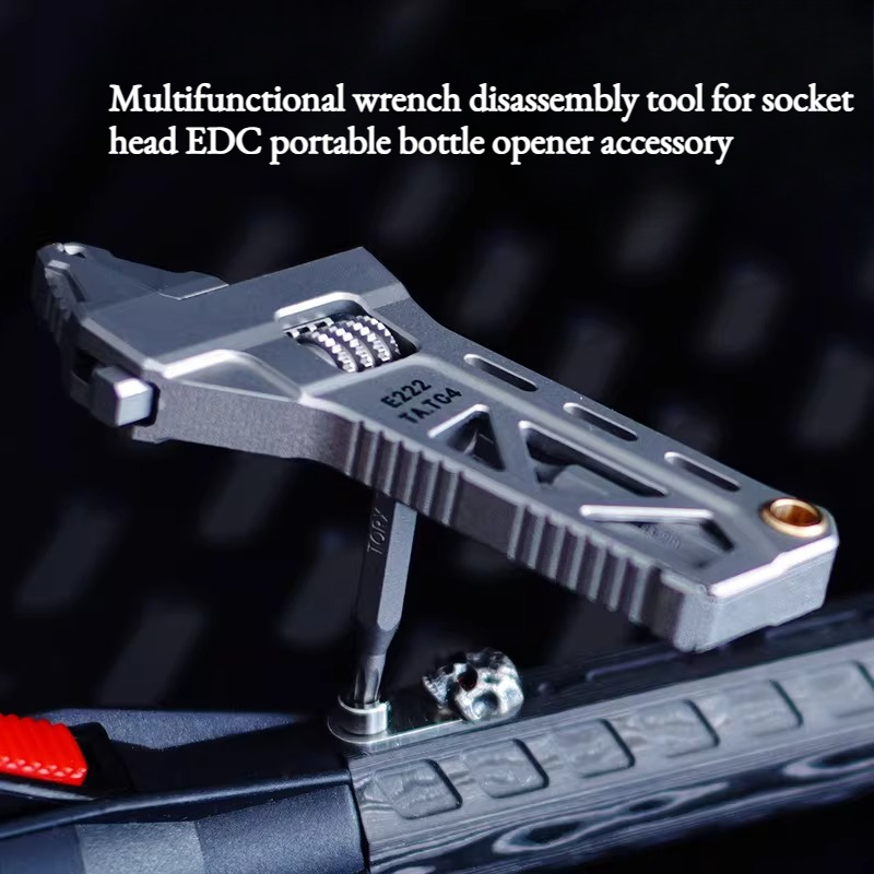 TC4 All-titanium Alloy Wrench  – Edc Carry All recenzja i cena