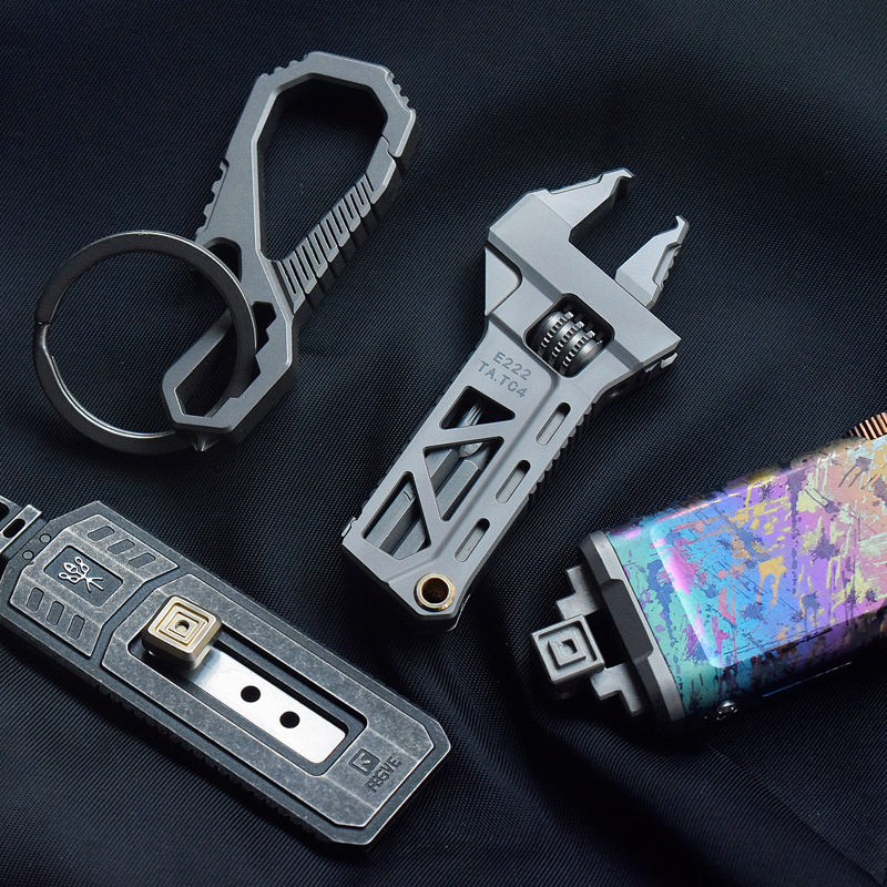 TC4 All-titanium Alloy Wrench  – Edc Carry All recenzja i cena