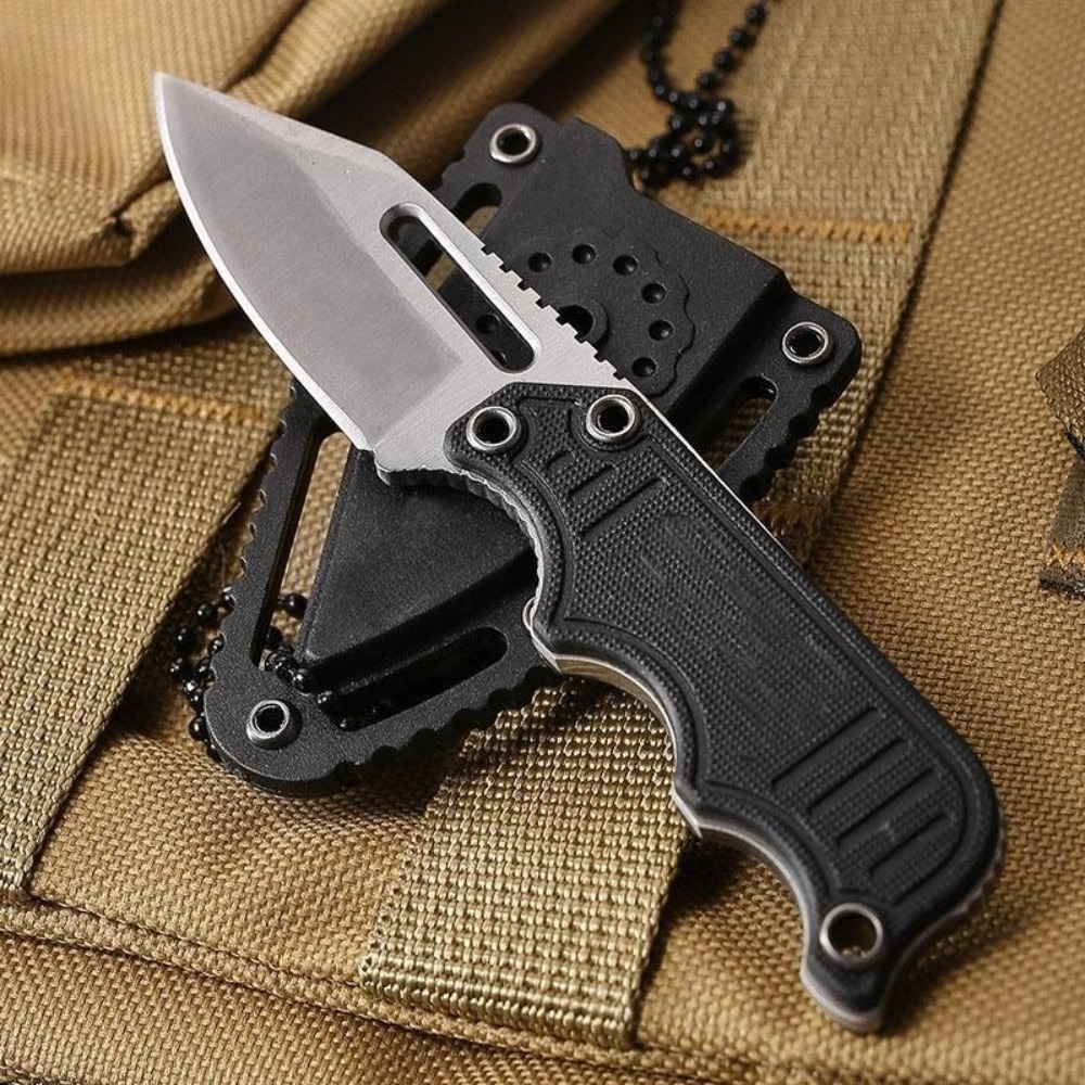 Portable Neck Knife with Kydex – Edc Every Day Carry おもちゃ recenzja i cena