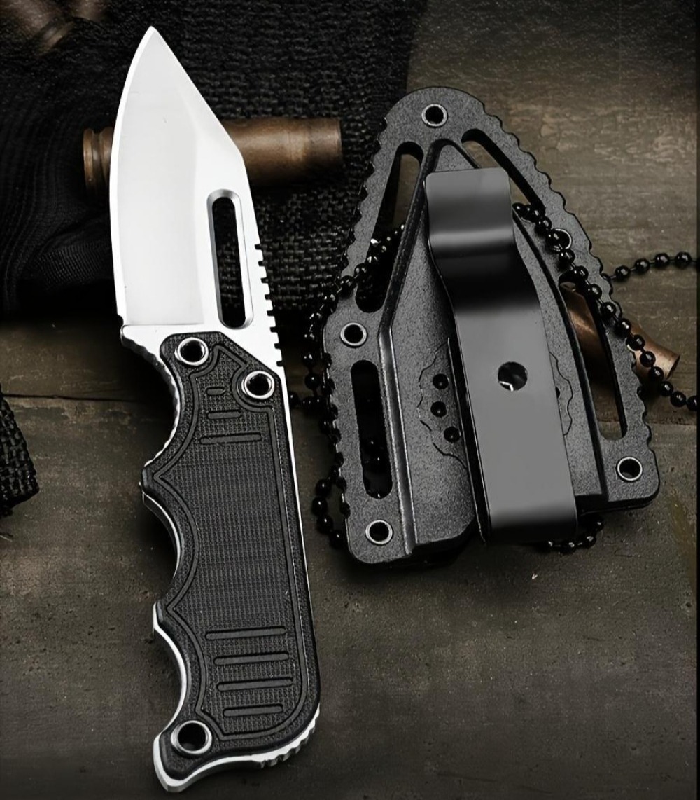 Portable Neck Knife with Kydex – Edc Every Day Carry おもちゃ recenzja i cena