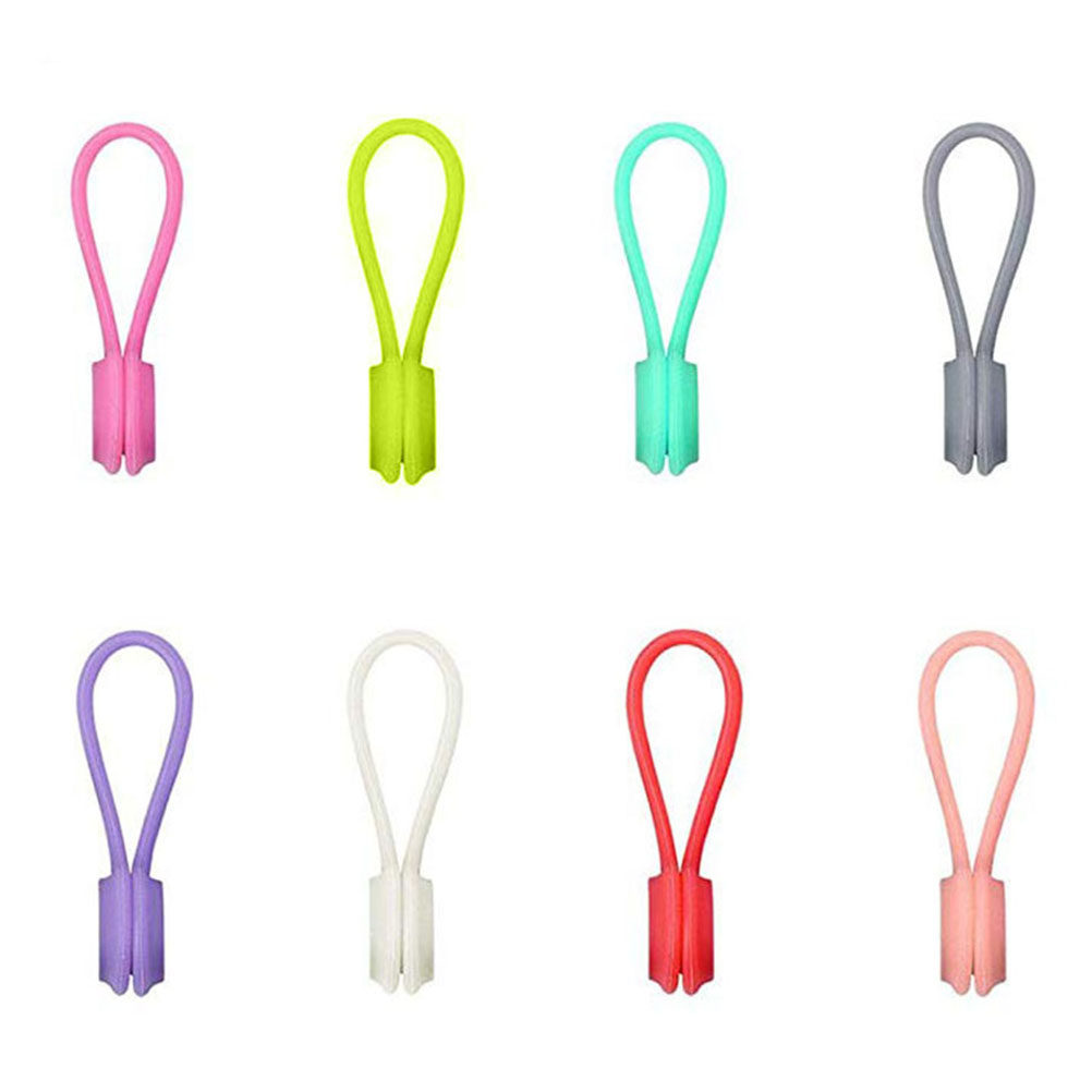 8Pcs Magnetic Earphone Keepers – Cable Winder Keychain recenzja i cena