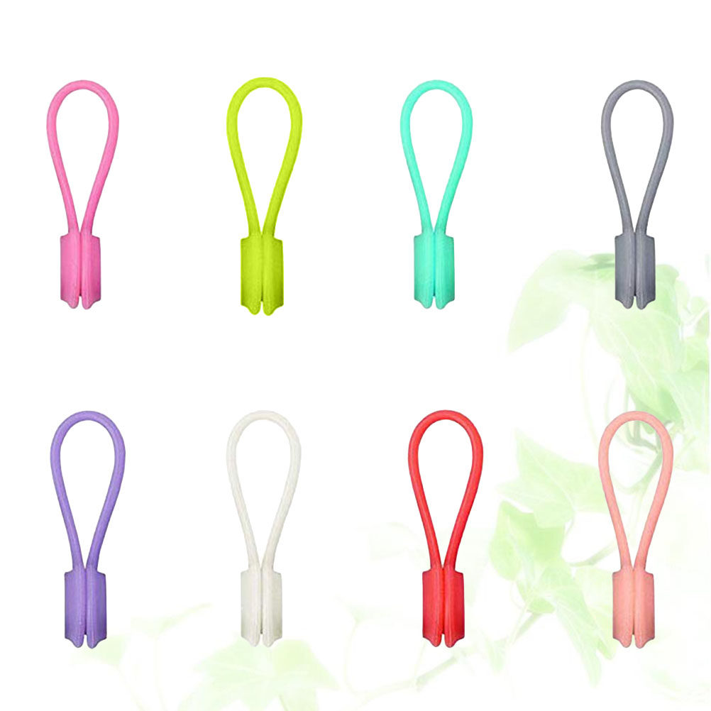 8Pcs Magnetic Earphone Keepers – Cable Winder Keychain recenzja i cena