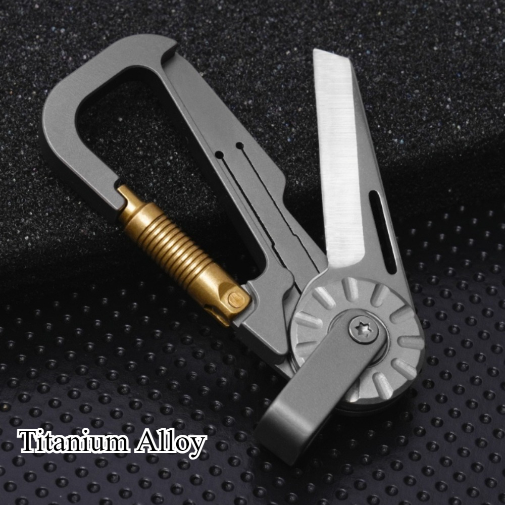 New Mini Titanium Alloy Keycha – Edc Car Carry recenzja i cena