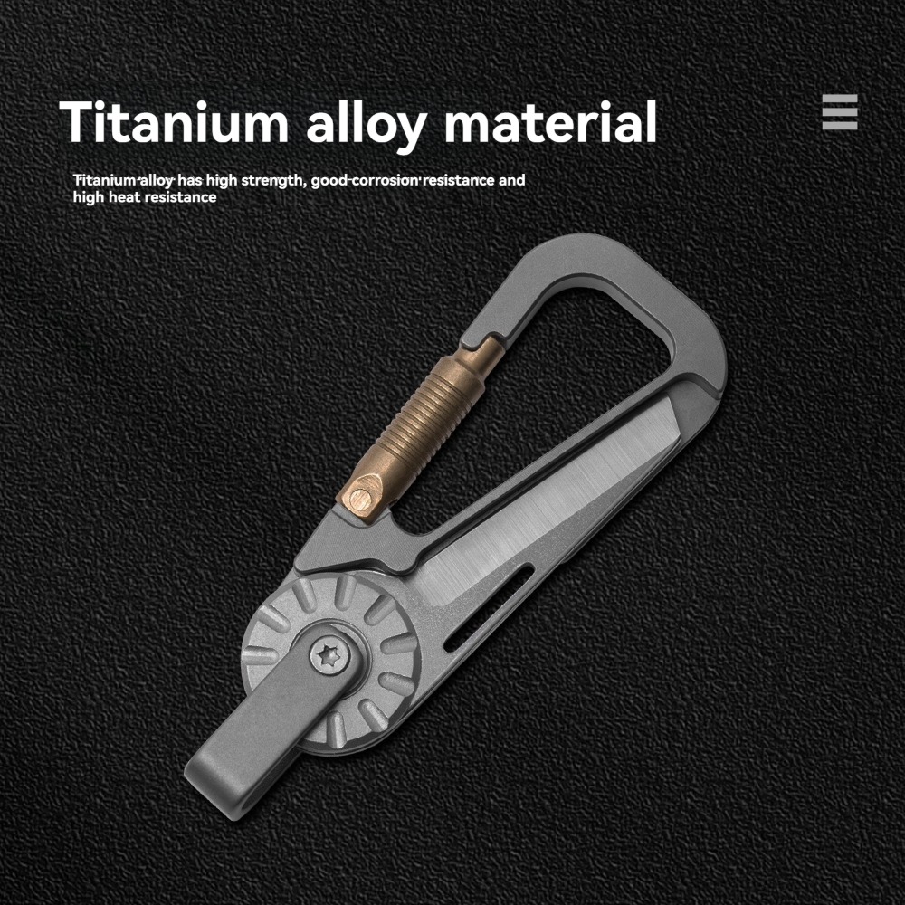 New Mini Titanium Alloy Keycha – Edc Car Carry recenzja i cena
