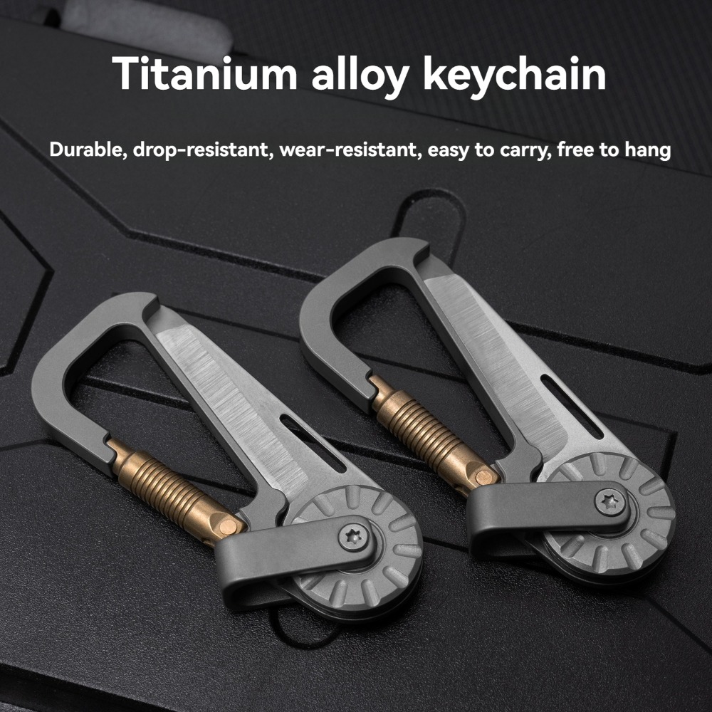 New Mini Titanium Alloy Keycha – Edc Car Carry recenzja i cena