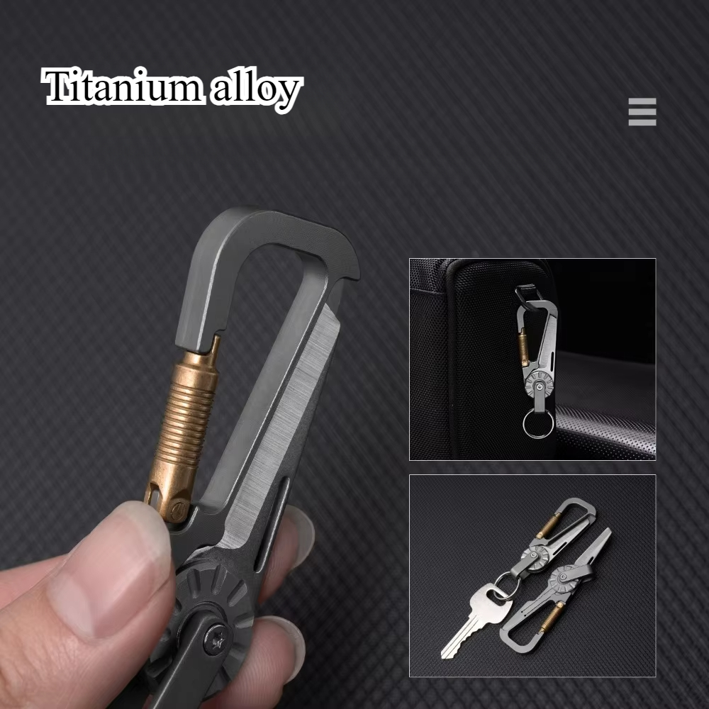 Mini Titanium Alloy Keychain C – Edc Car Carry recenzja i cena