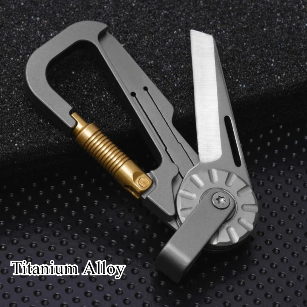 Mini Titanium Alloy Keychain C – Edc Car Carry recenzja i cena