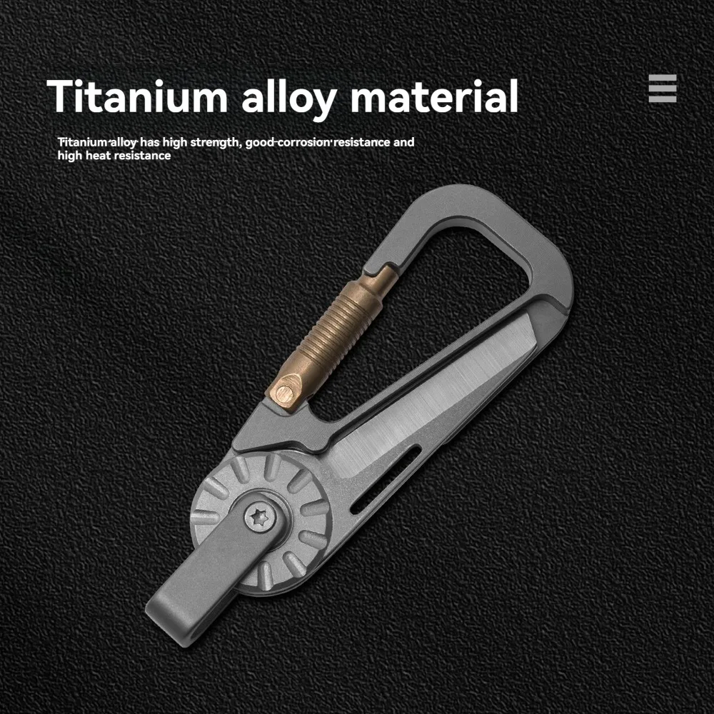 Mini Titanium Alloy Keychain C – Edc Car Carry recenzja i cena