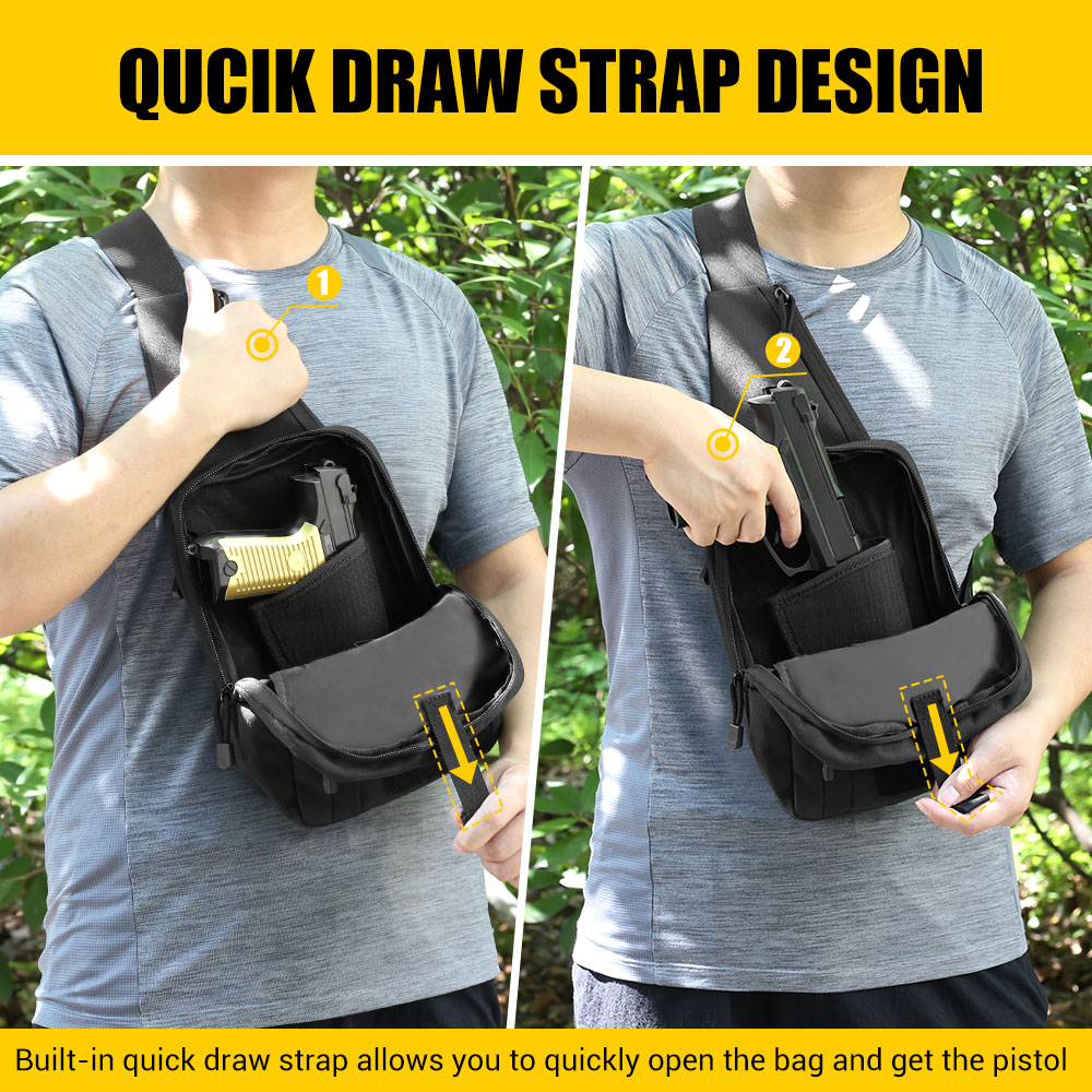 Tactical Pistol Gun Bag Concea – Edc Carry Bag For Pistol recenzja i cena