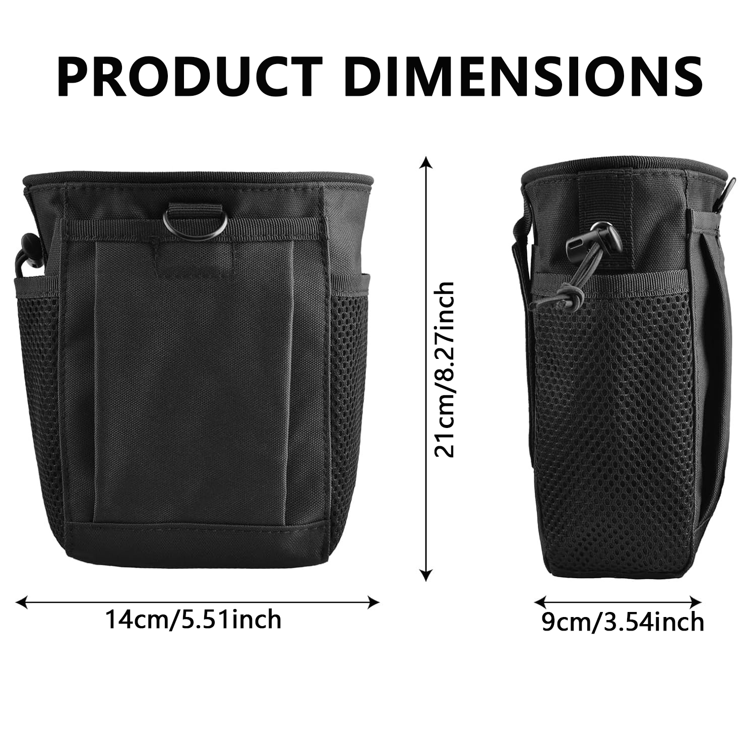 CZHIYAO Durable Molle Dump Pou – Edc Carry Pocket Pouch recenzja i cena