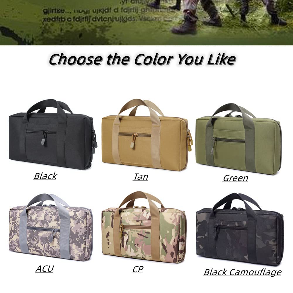 Tactical Pistol Range Bag Gun  – Edc Carry Bag For Pistol recenzja i cena