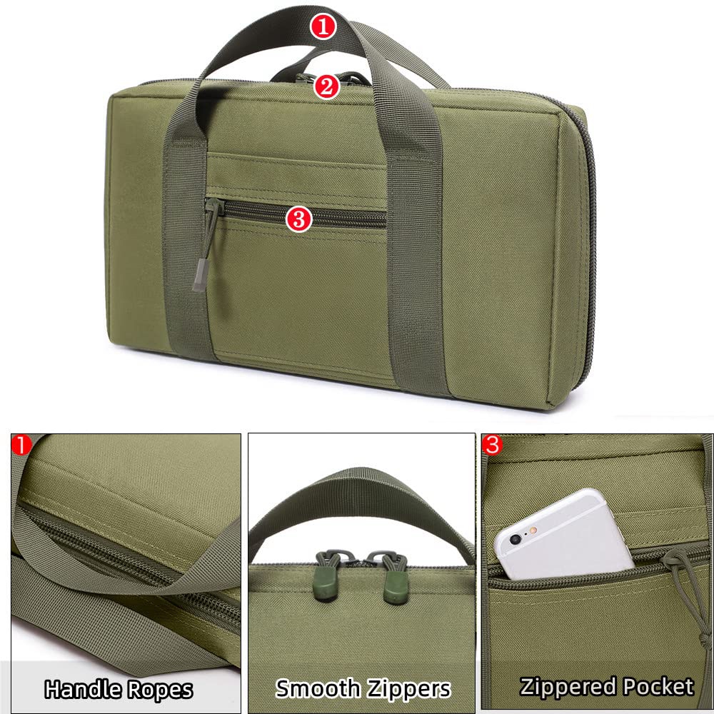 Tactical Pistol Range Bag Gun  – Edc Carry Bag For Pistol recenzja i cena