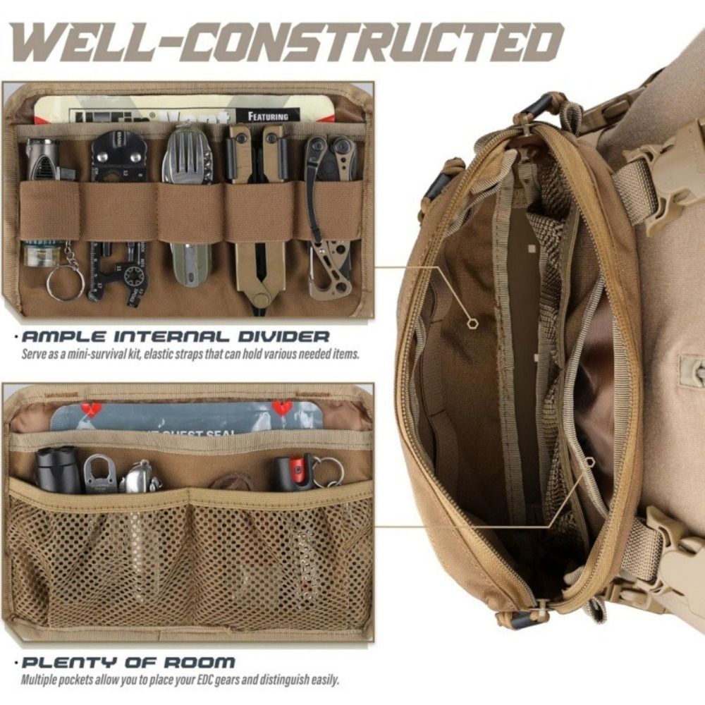 Fashion 1000D Nylon Men Chest  – Edc Carry Pack recenzja i cena
