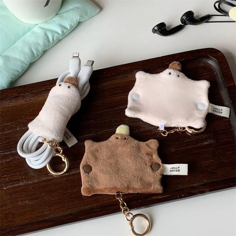 Plush Platypus Earphone Cord W – Cable Winder Keychain recenzja i cena