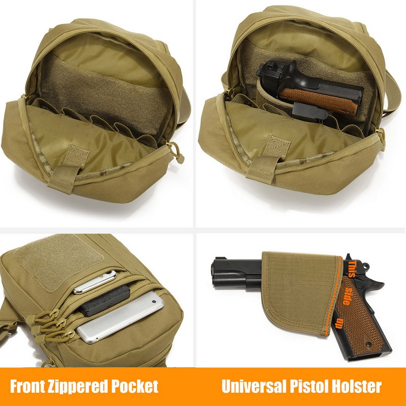 New Tactical Chest Bag Pistol  – Edc Carry Bag For Pistol recenzja i cena
