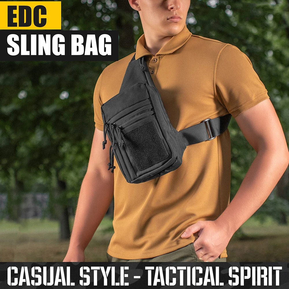 Hunting Crossbody Sling Bag |  – Edc Carry All recenzja i cena
