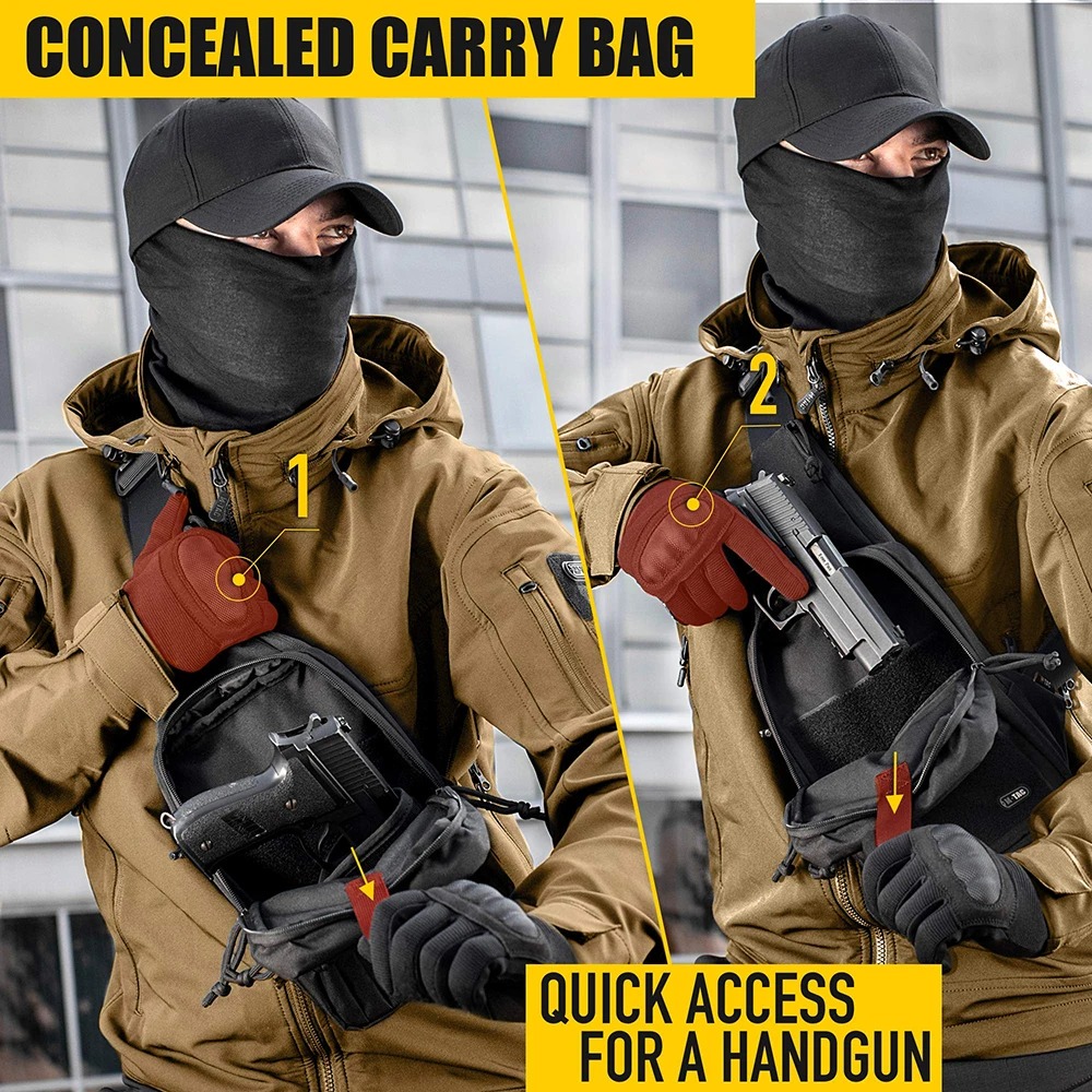 Hunting Crossbody Sling Bag |  – Edc Carry All recenzja i cena