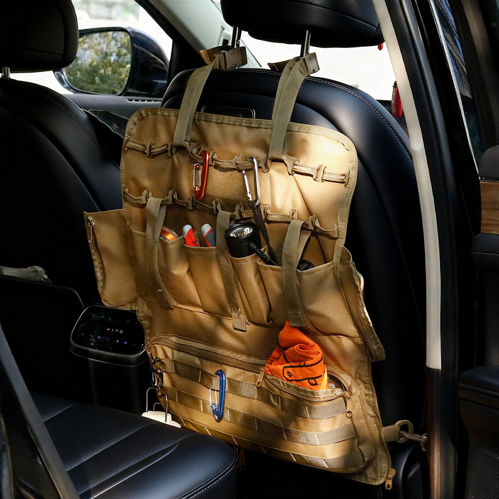 Tactical MOLLE Seat Back Organ – Edc Car Carry recenzja i cena