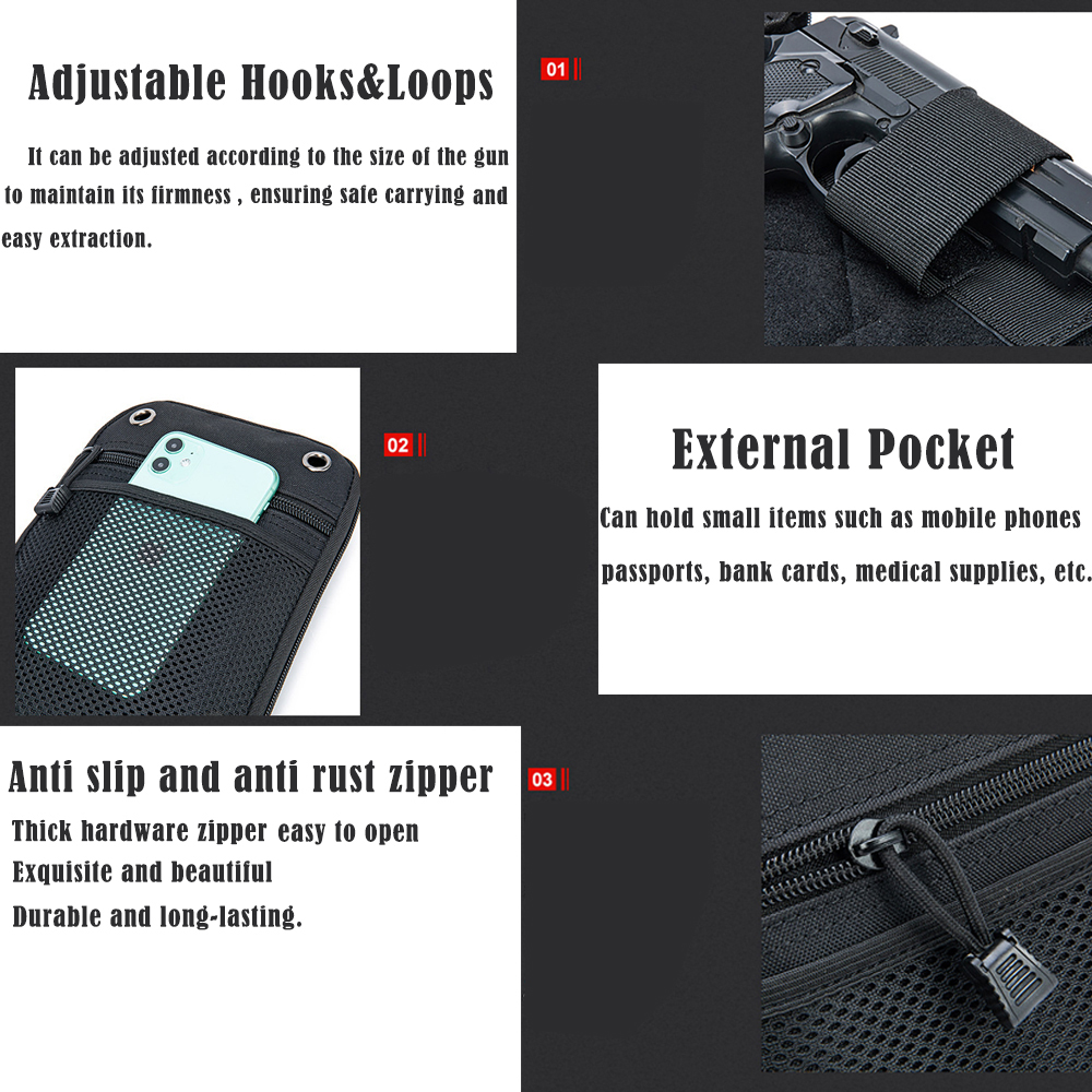 Molle Outdoor Tactical Conceal – Edc Carry Gun recenzja i cena