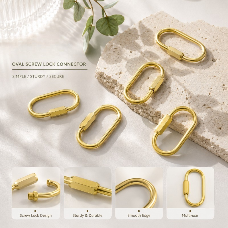 Solid Brass Screw Type D-Ring  – Edc Car Carry recenzja i cena