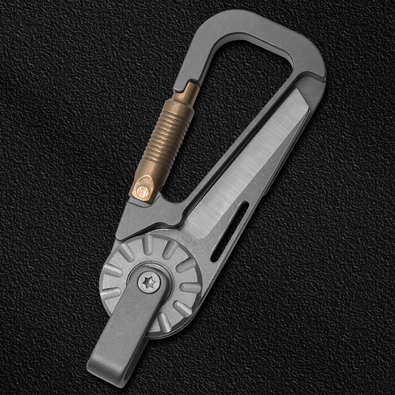 Titanium Alloy Car Keychain fo – Edc Car Carry recenzja i cena