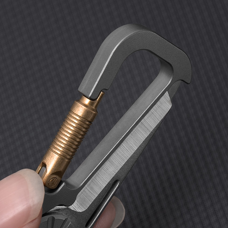 Titanium Alloy Car Keychain fo – Edc Car Carry recenzja i cena