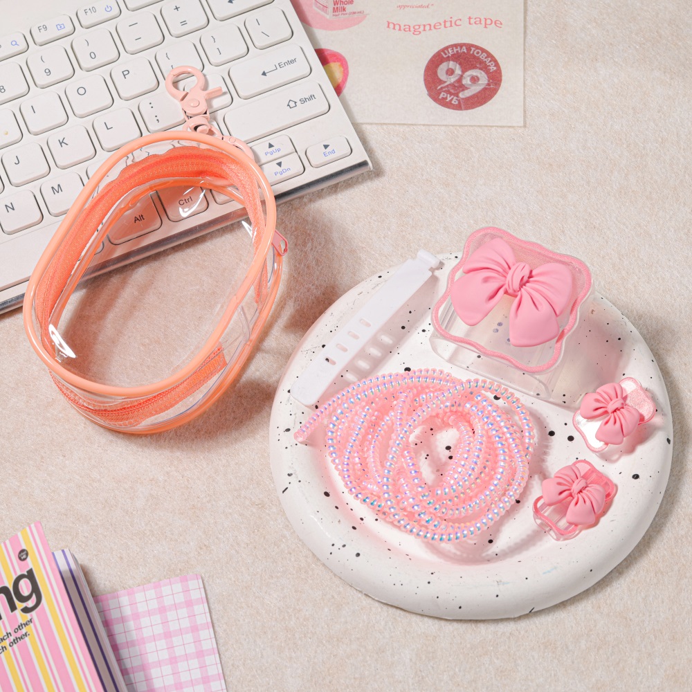 Storage Pouch Keychain Bag+Sle – Cable Winder Keychain recenzja i cena