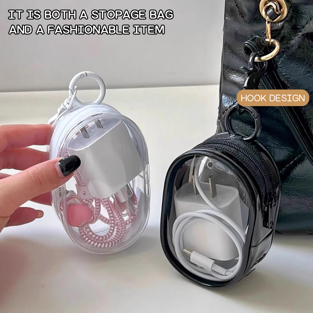 Storage Pouch Keychain Bag+Sle – Cable Winder Keychain recenzja i cena