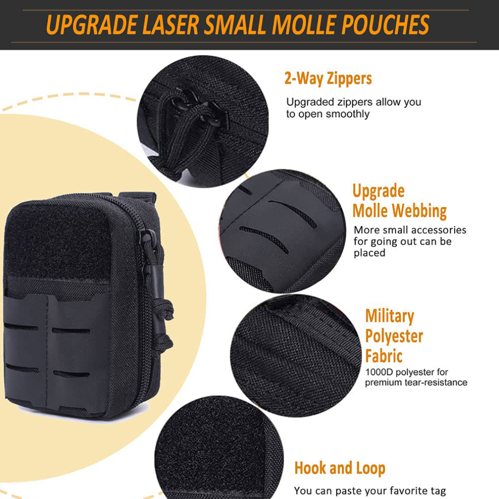 Tactical Mini Belt Pouches, Mu – Edc Carry Pack recenzja i cena