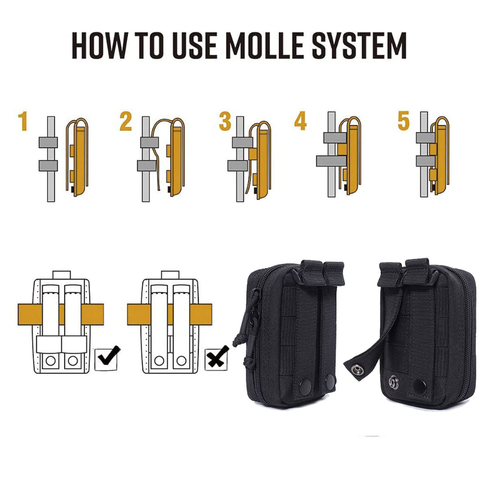 Tactical Mini Belt Pouches, Mu – Edc Carry Pack recenzja i cena