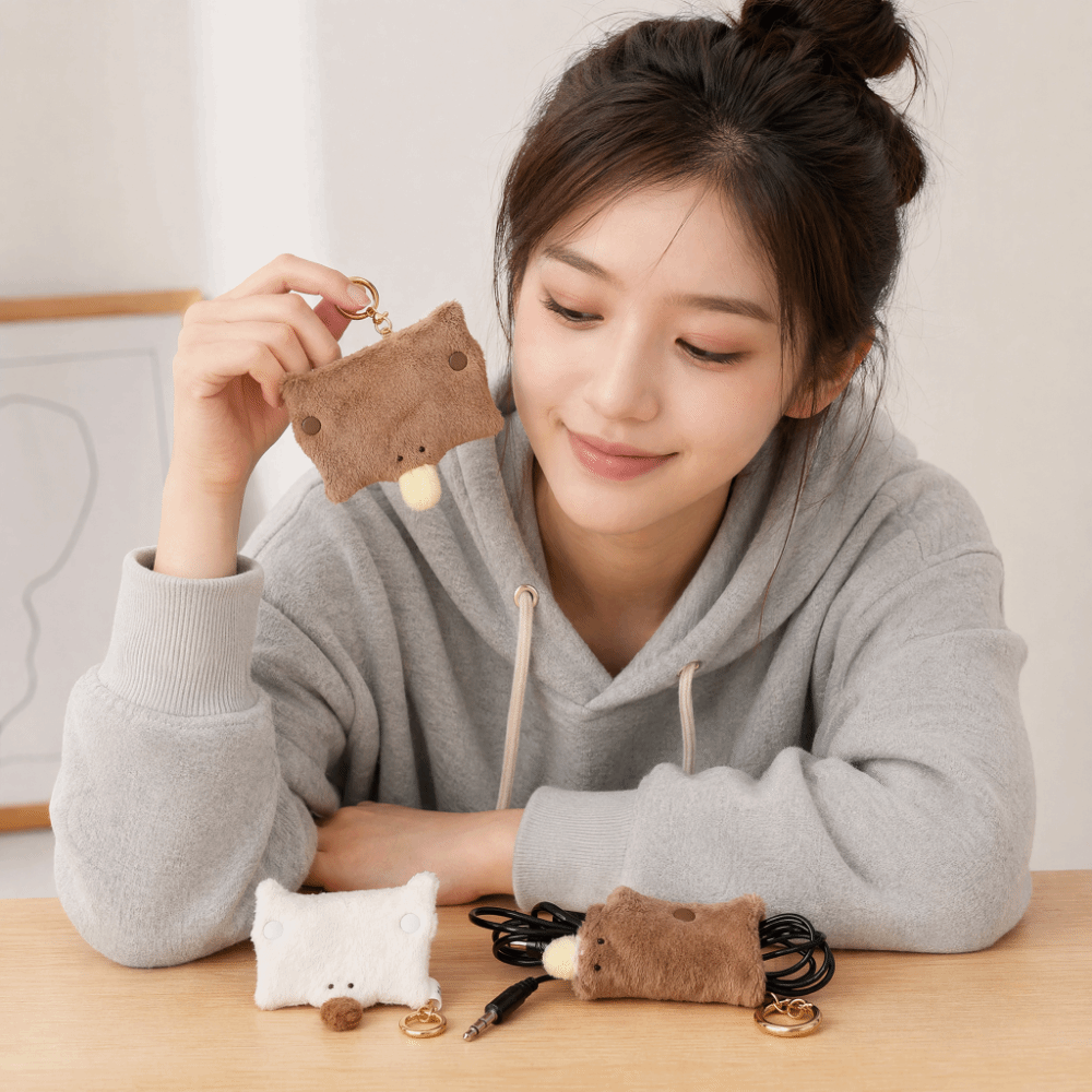 Plush Platypus Data Cable Orga – Cable Winder Keychain recenzja i cena