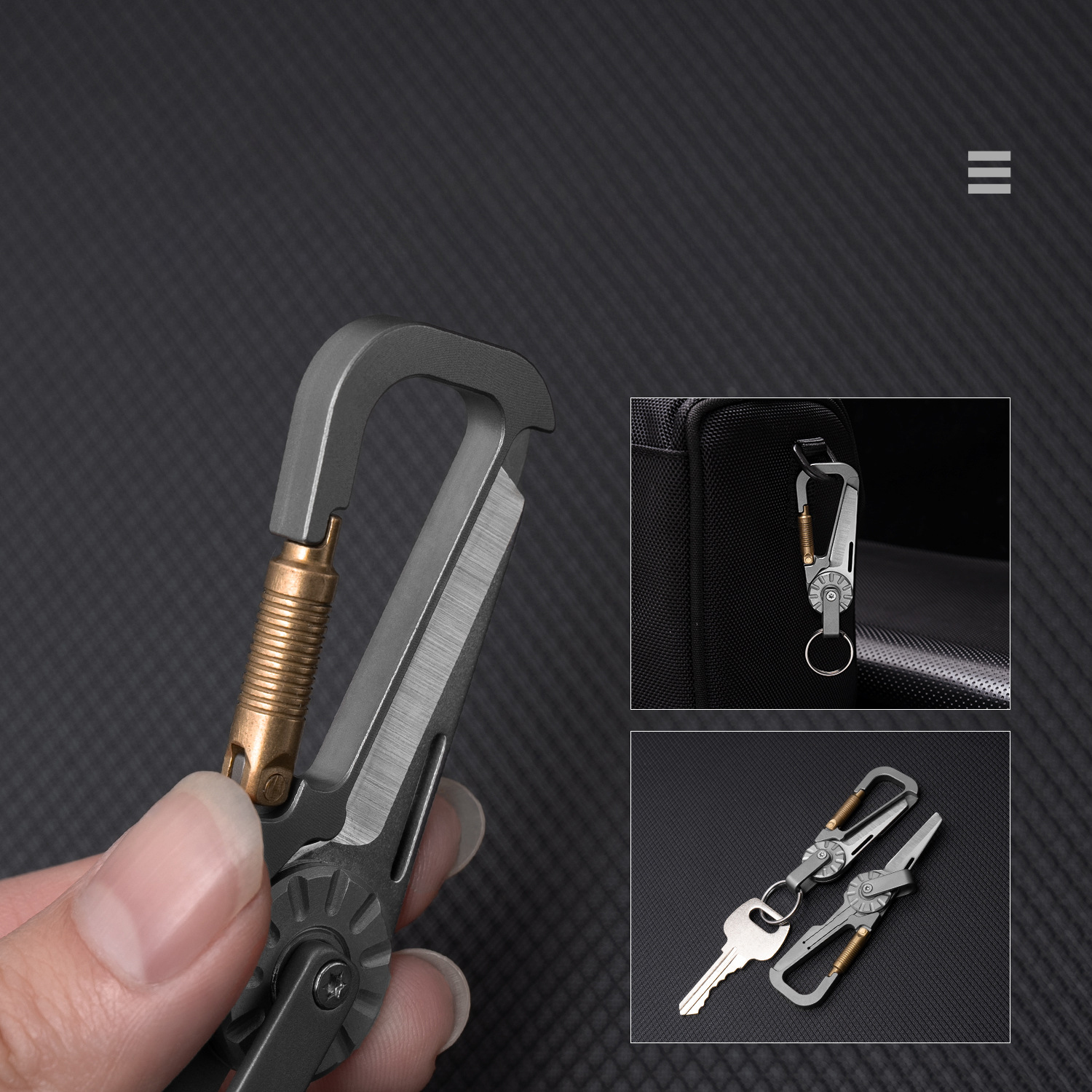 Titanium Alloy EDC Keychain Wi – Edc Carry All recenzja i cena