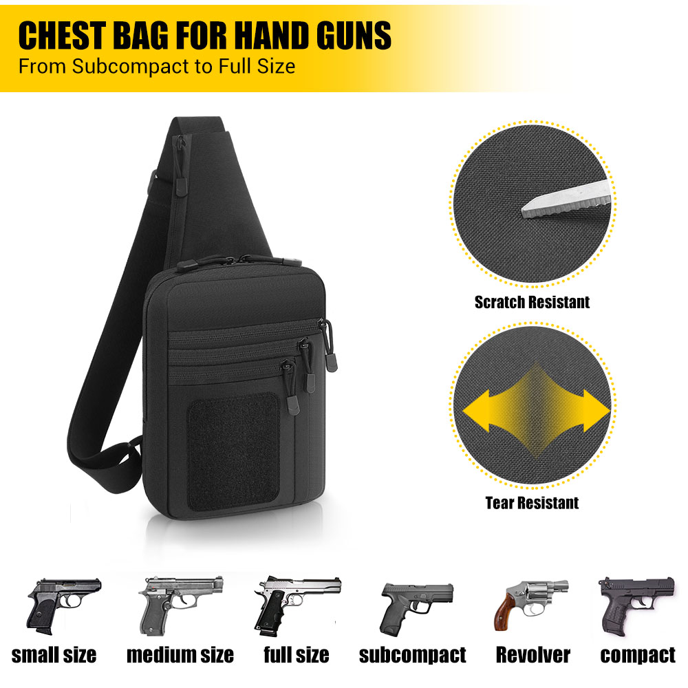 Tactical Pistol Gun Bag Concea – Edc Carry Bag For Pistol recenzja i cena