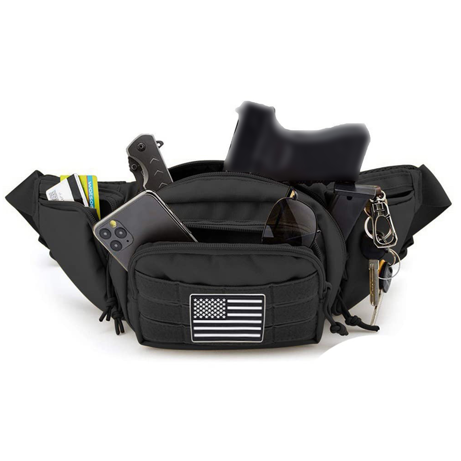 Tactical Fanny Pack Gun Holste – Edc Carry Bag For Pistol recenzja i cena