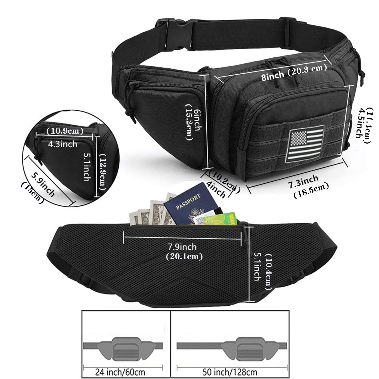 Tactical Fanny Pack Gun Holste – Edc Carry Bag For Pistol recenzja i cena