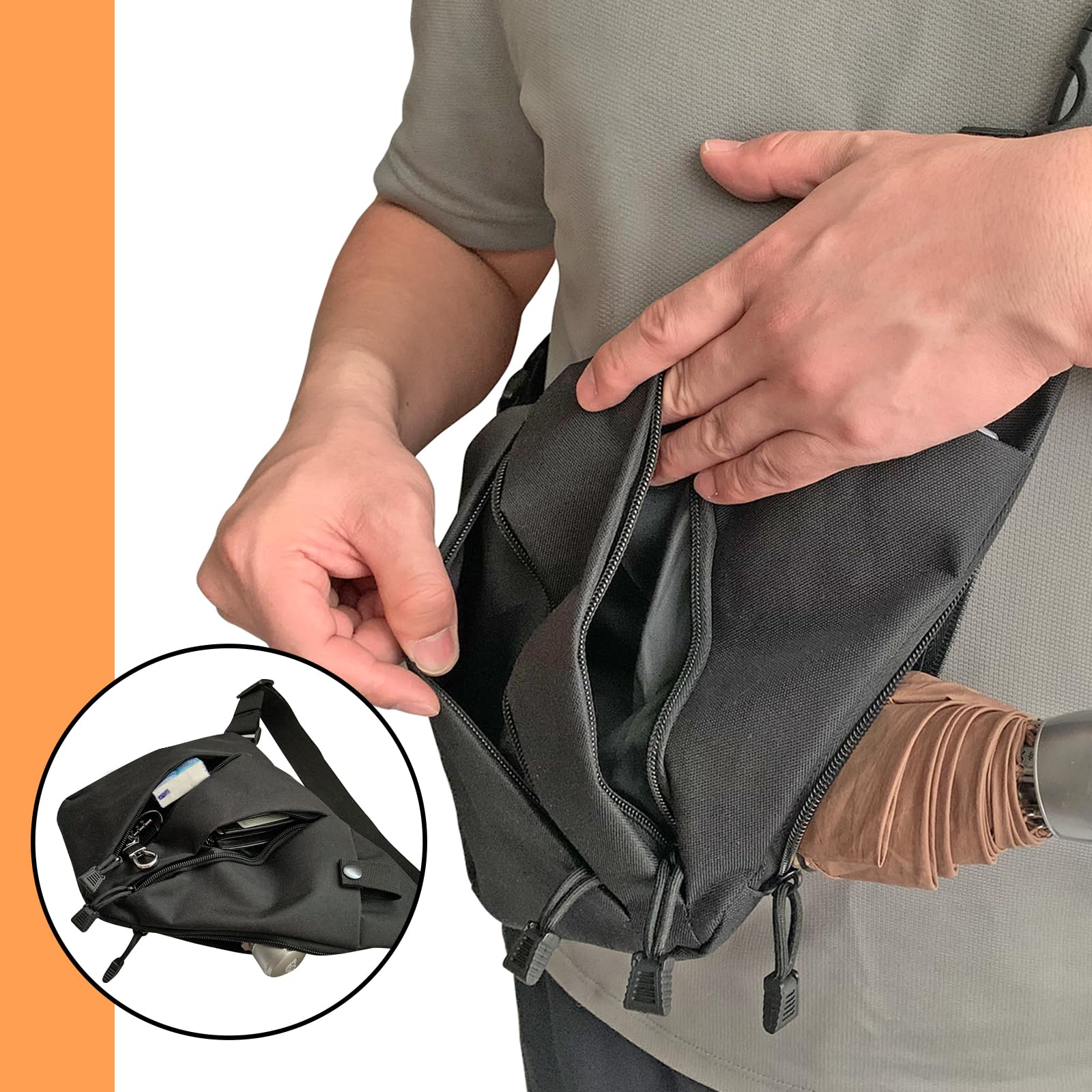 Tactical Crossbody Sling Bag E – Edc Carry Bag For Pistol recenzja i cena