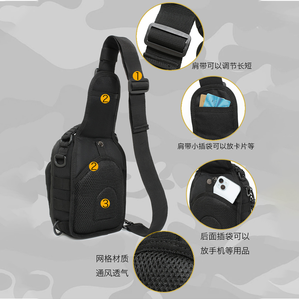 Tactical Sling Bag Pouch Multi – Edc Carry Bag For Pistol recenzja i cena