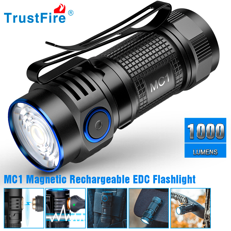 Trustfire MC1 Usb Rechargeable – Edc Every Day Carry おもちゃ recenzja i cena